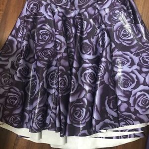Imperial rose cheerleader skirt - size m